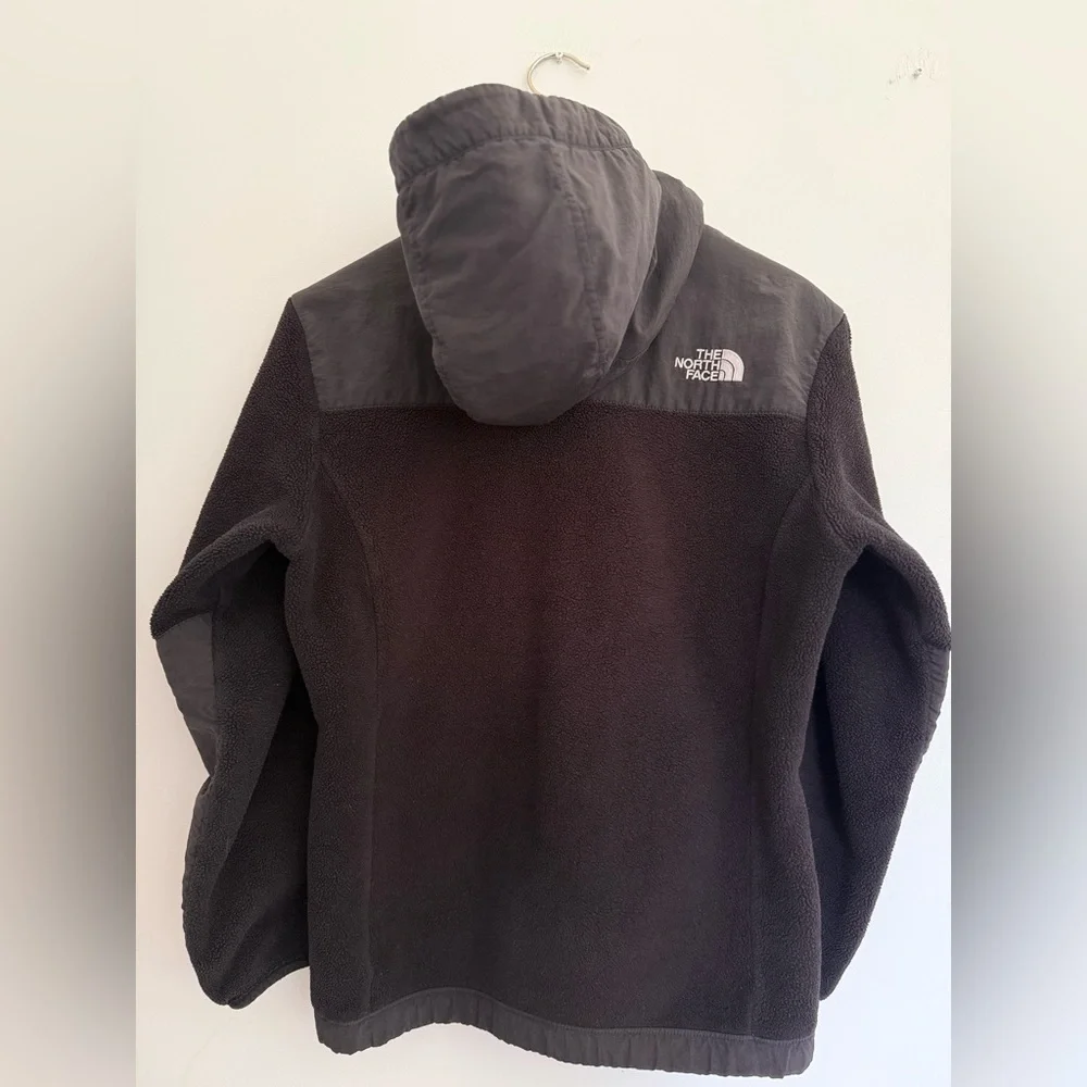 The North Face Girl's Hooded Denali Fleece Jacket | Size Large
